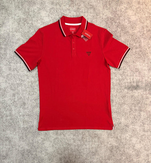 TIPO POLO ROJA GUESS