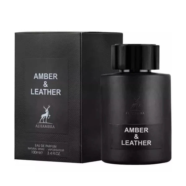 Maison Alhambra Amber & Leather 3.4 Edp M